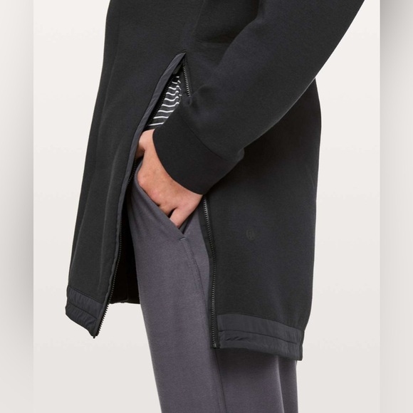 Lululemon Pick Your Path Jacket - Black, Size 8 - Picture 3 of 6